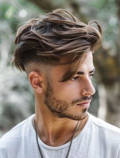 coupe cheveux mi long homme