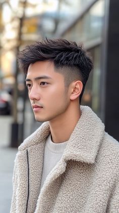 coupe de cheveux coréen homme