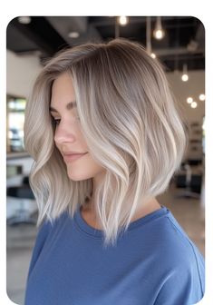 balayage gris brune