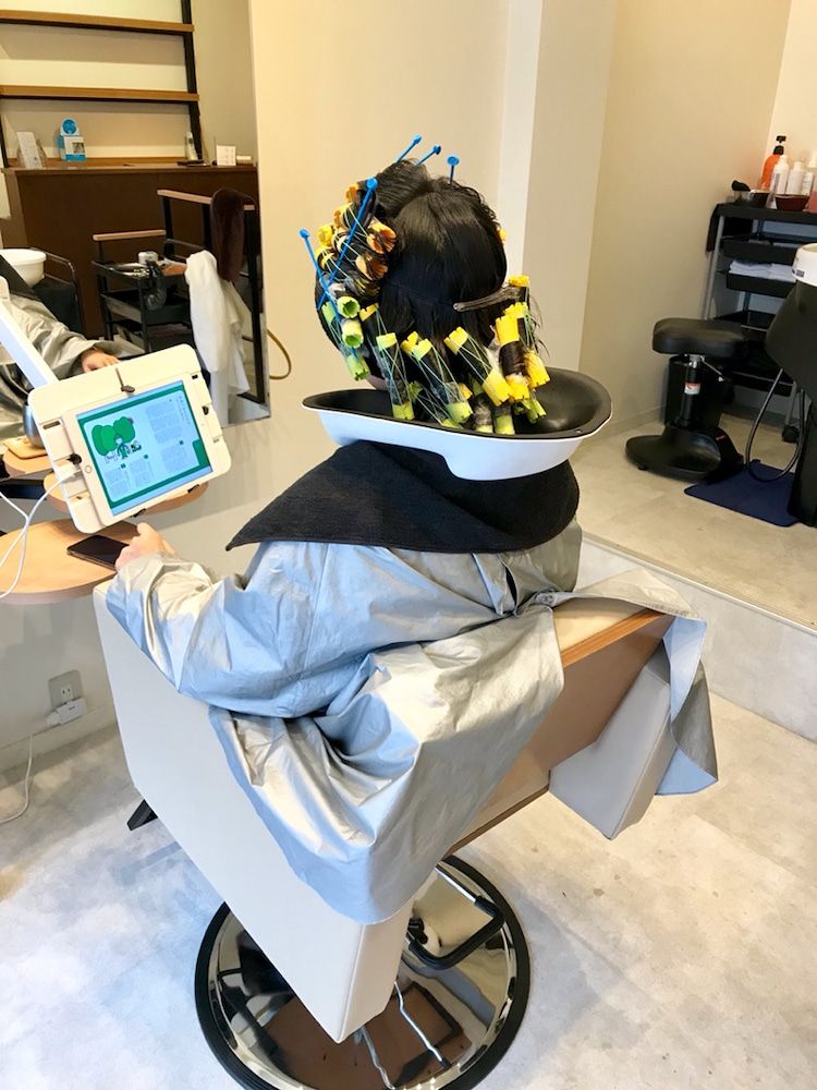 shampoing cheveux permanentés