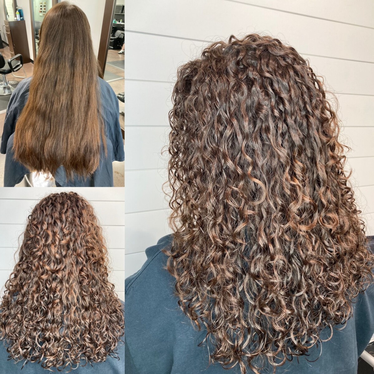 permanente sur cheveux courts