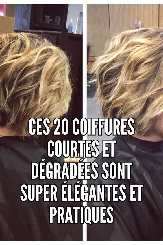 coupe dégradée coupe effilée