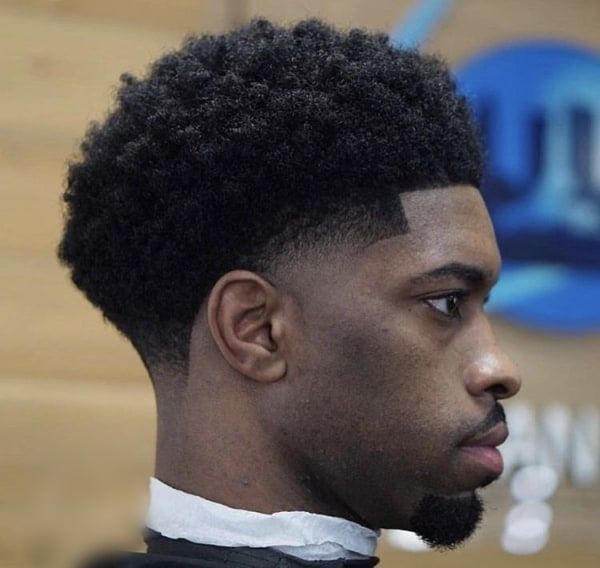 coupe homme afro tendance