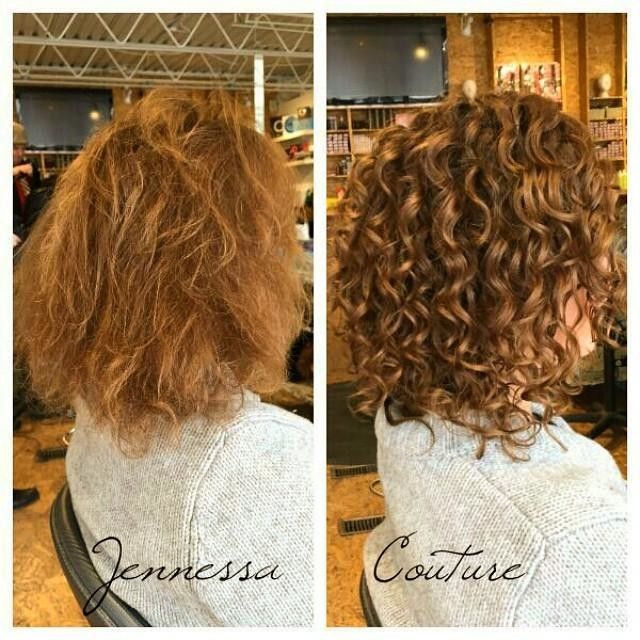 permanente sur cheveux courts
