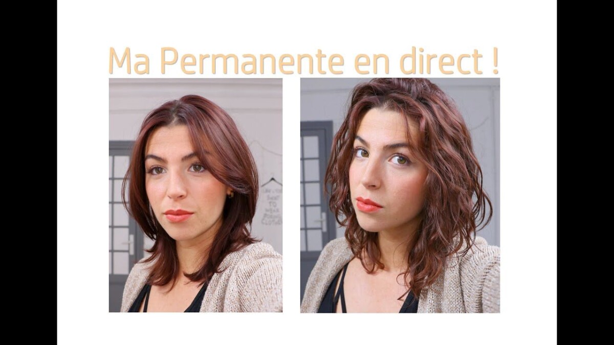 permanente sur cheveux courts
