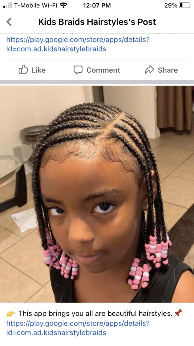 coupe de cheveux fillette