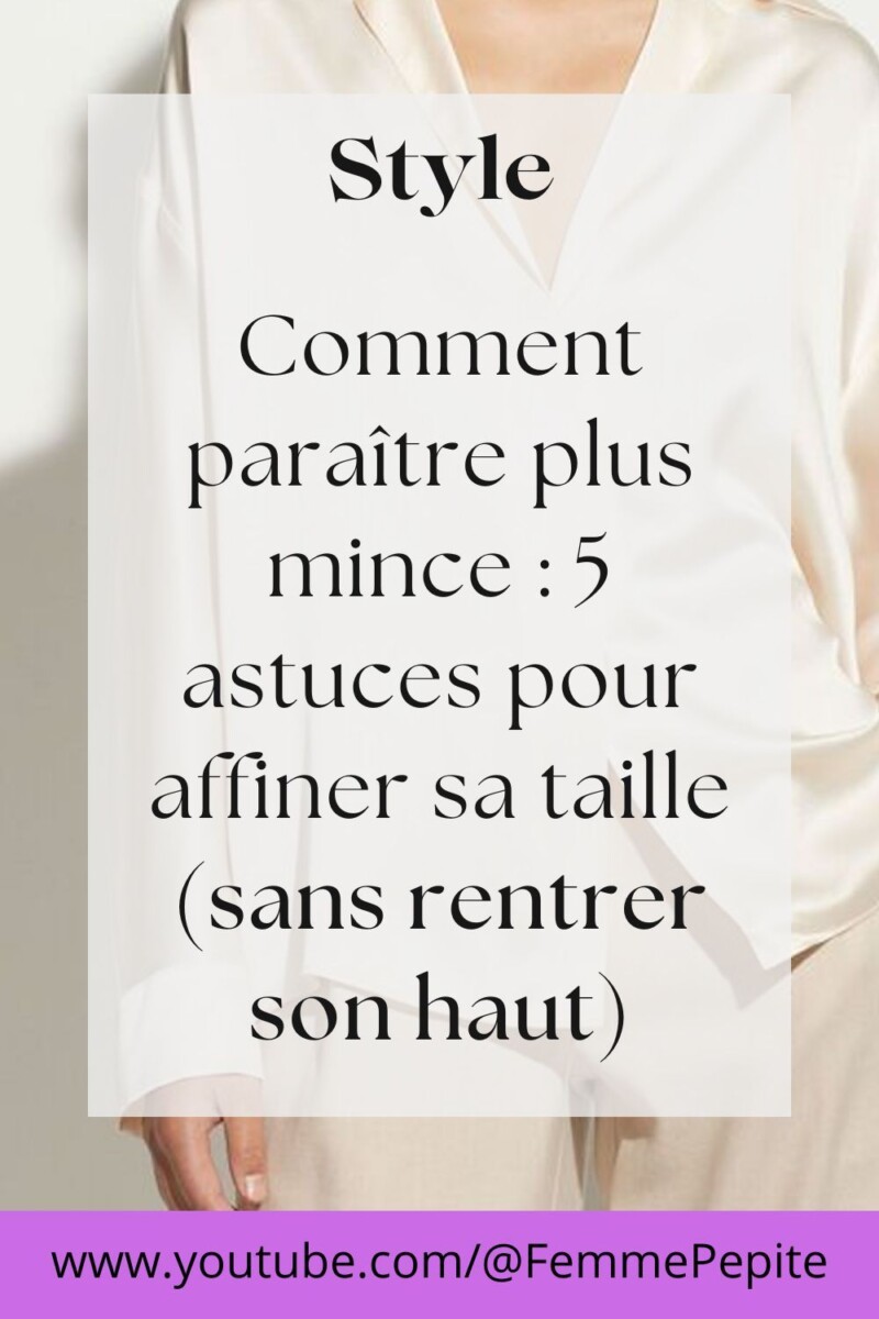 Look cheveux mi-longs