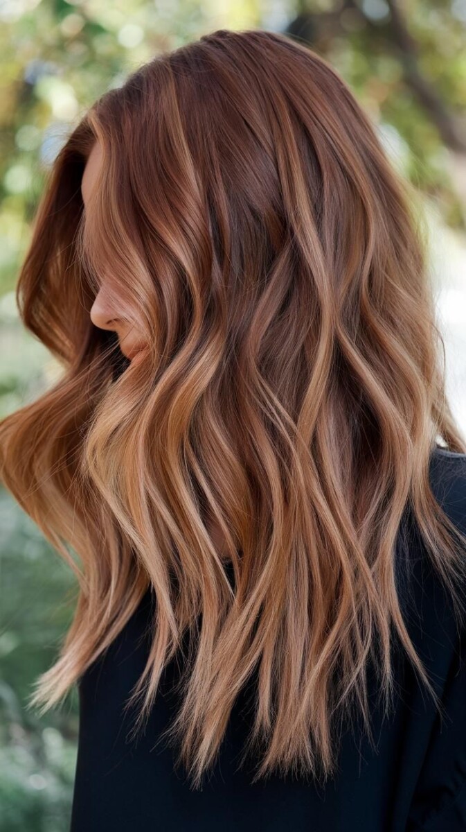 Balayage châtain