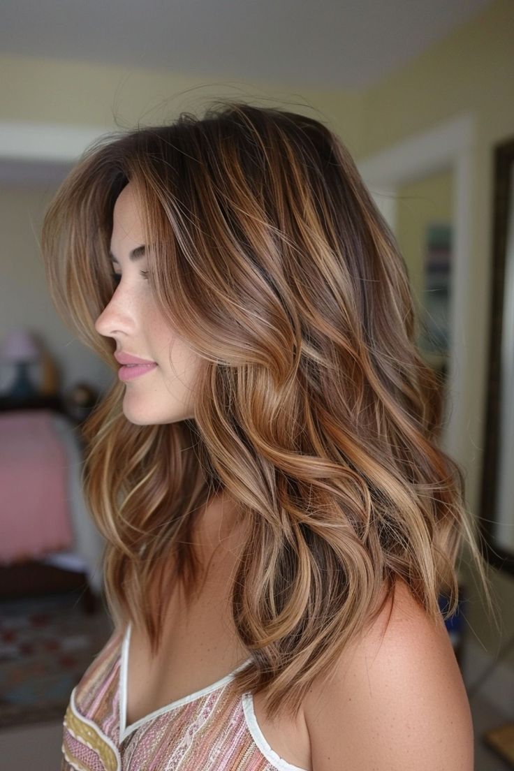 Balayage châtain