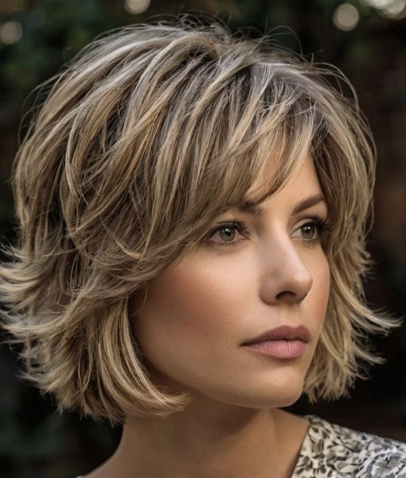 carré élégant 60 ans