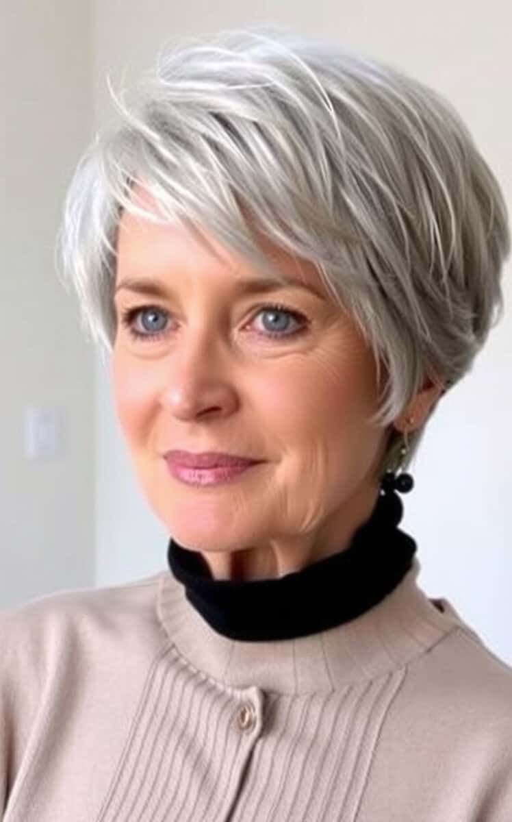 coupe dégradée 60 ans