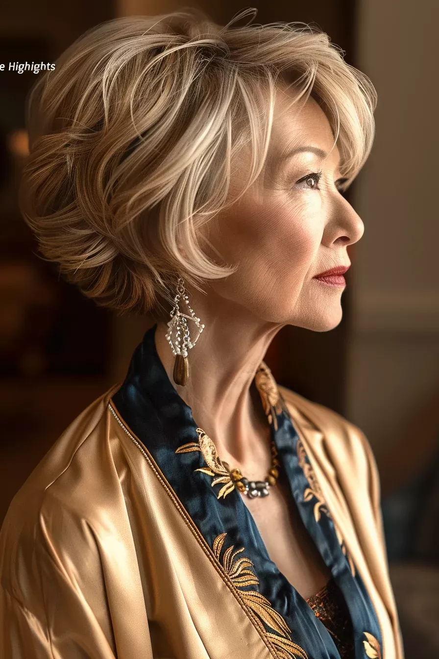 coupe dégradée 60 ans