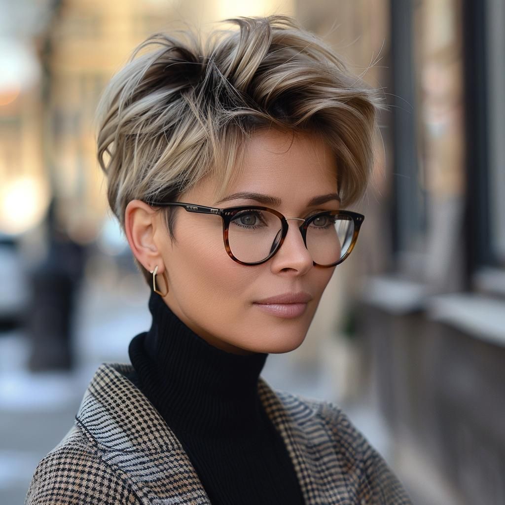 lunettes élégantes 60 ans