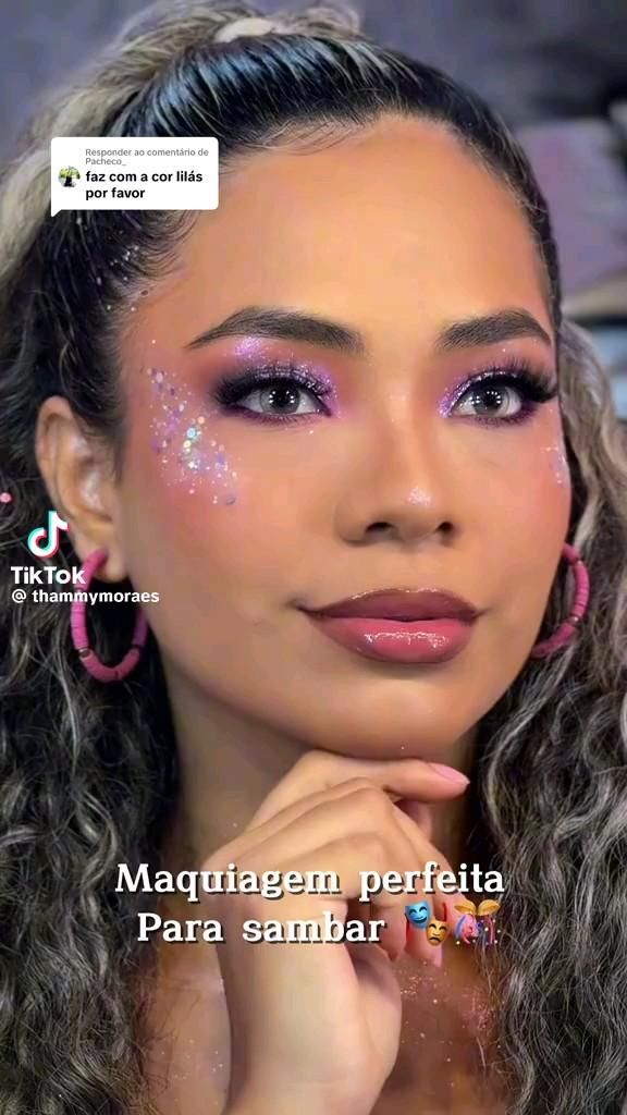 Maquillage festival créatif