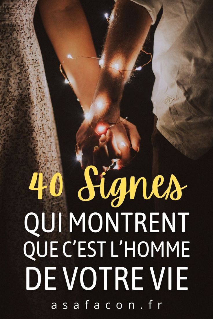 Signes homme marié amoureux