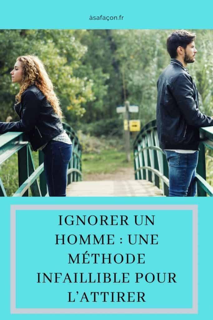 Faire regretter homme qui ignore