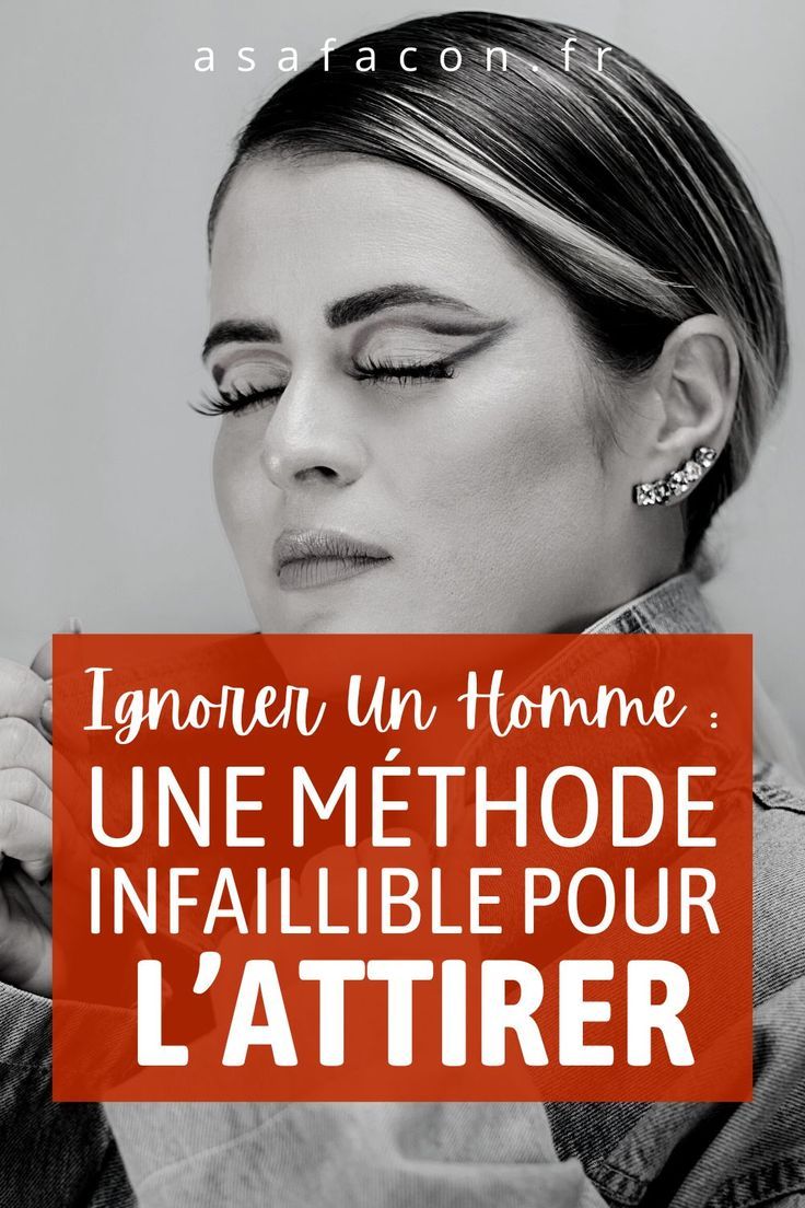 Faire regretter homme qui ignore