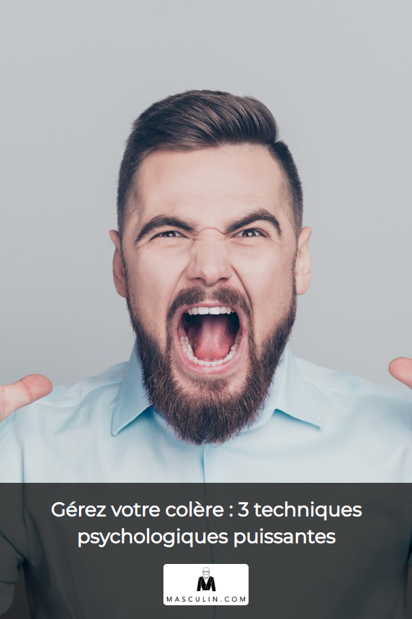 Comprendre colère masculine