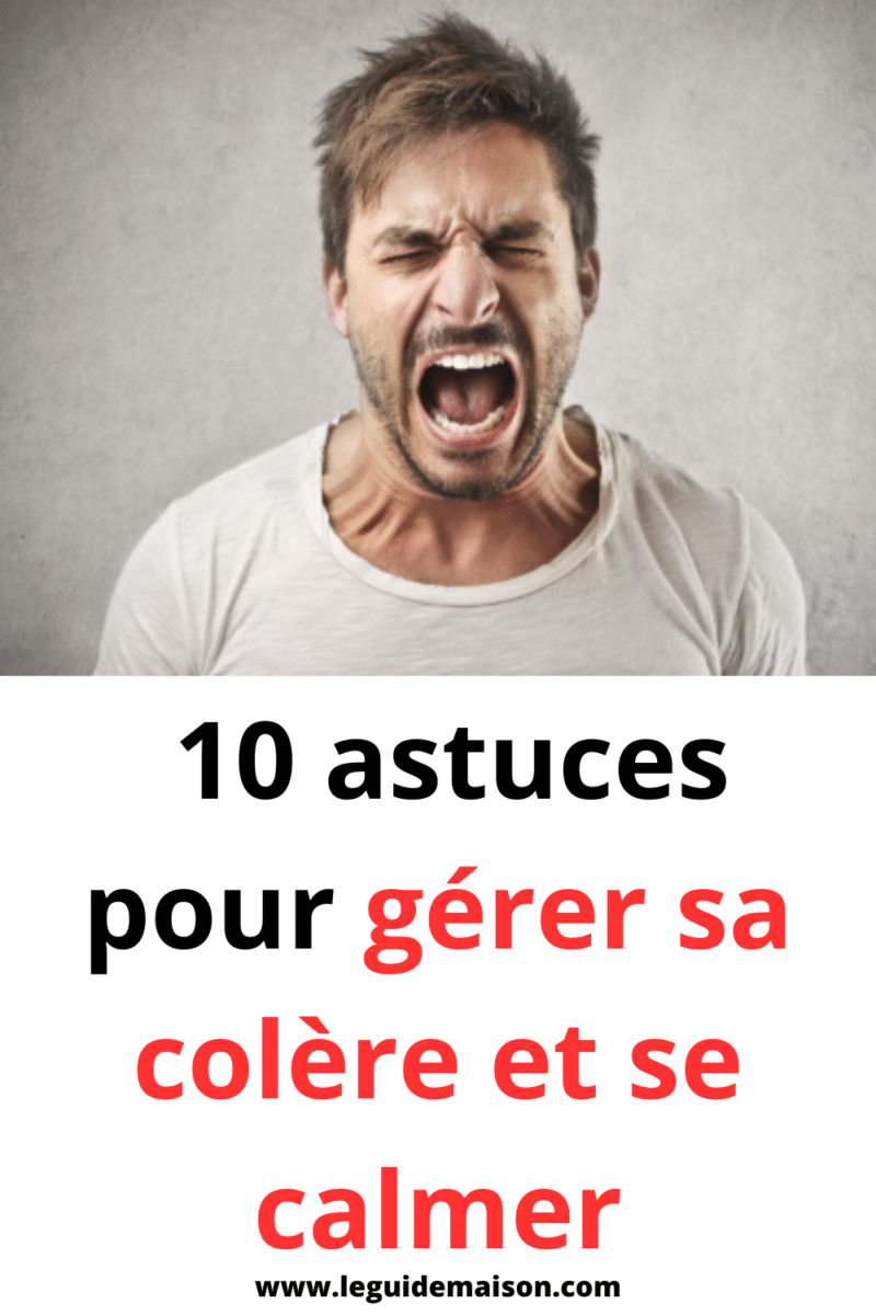 Colère masculine causes solutions