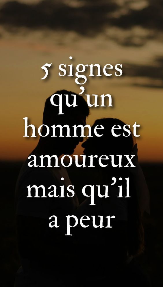 Reconnaître signes homme marié