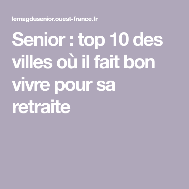 Sérénité face au vieillissement