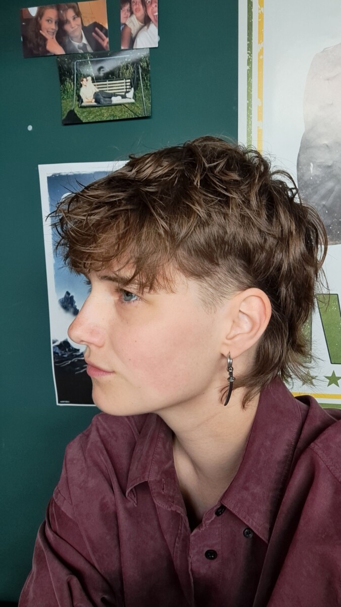 Coiffure mulet rebelle