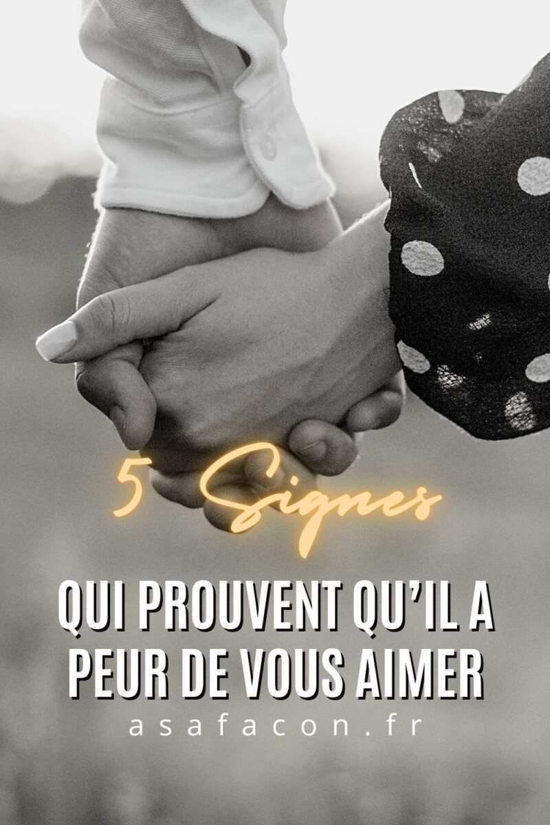 Reconnaître signes homme marié