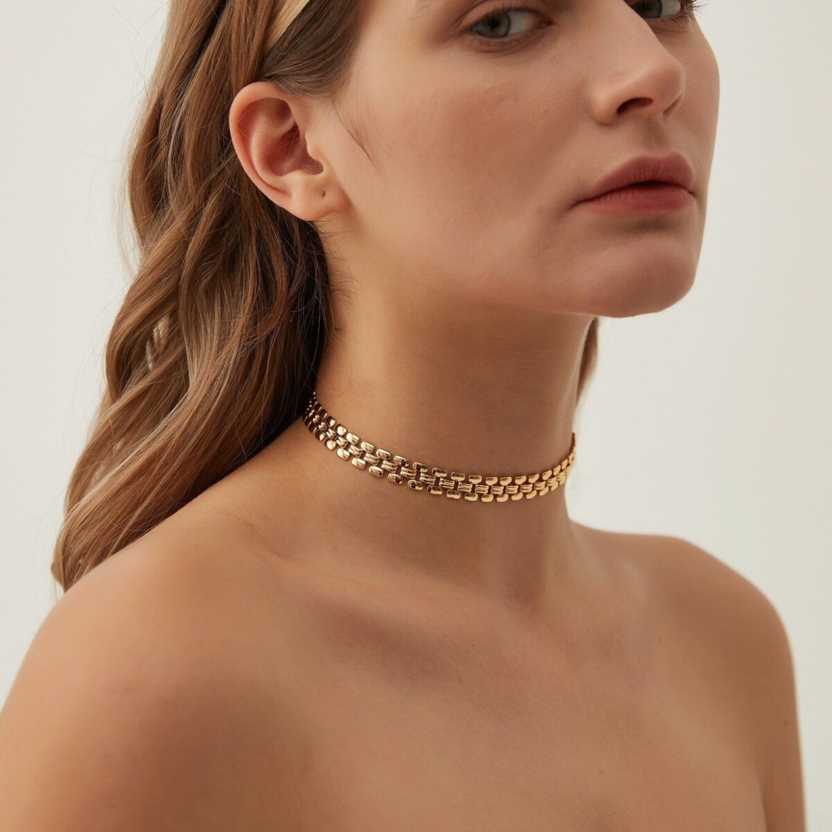 Collier menottes ras de cou mode