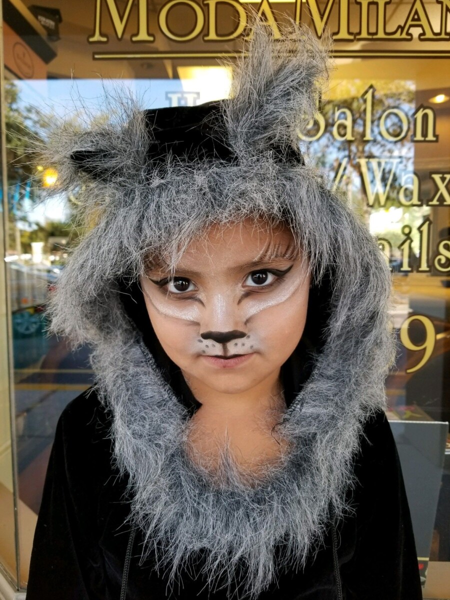 Tutoriel maquillage loup enfant