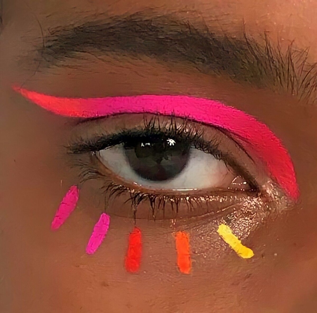 Maquillage festival simple débutant