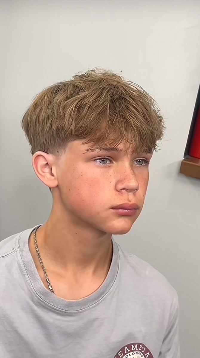 Coupe garçon 12 ans