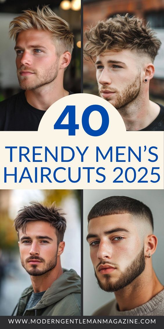 Tendance coiffure homme 2025