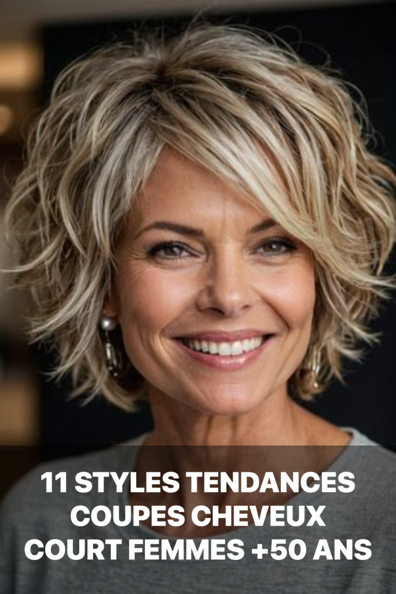 Coiffure femme 50 ans