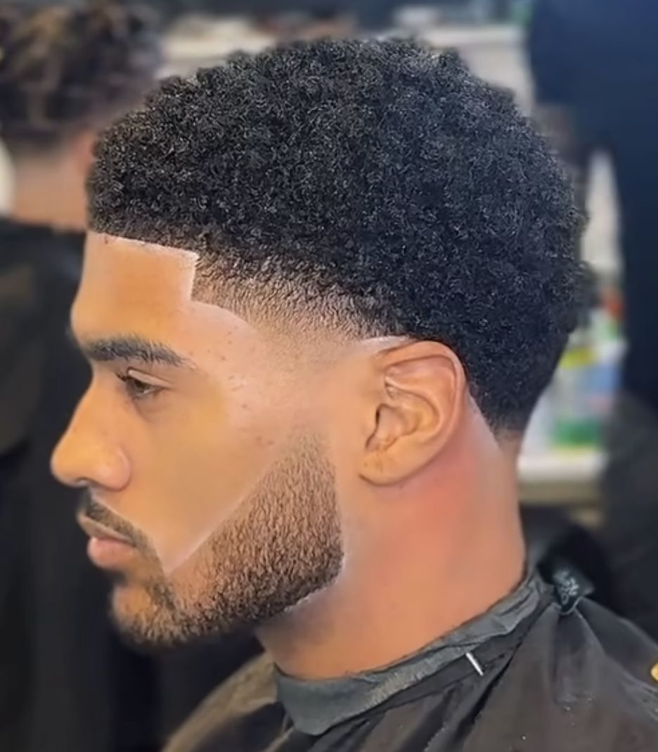Coupe afro homme tendance