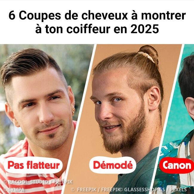 Tendance coiffure homme 2025