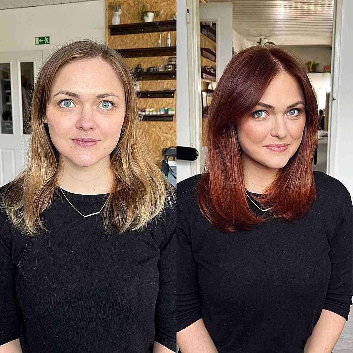 Idée coiffure mi-longue 2025