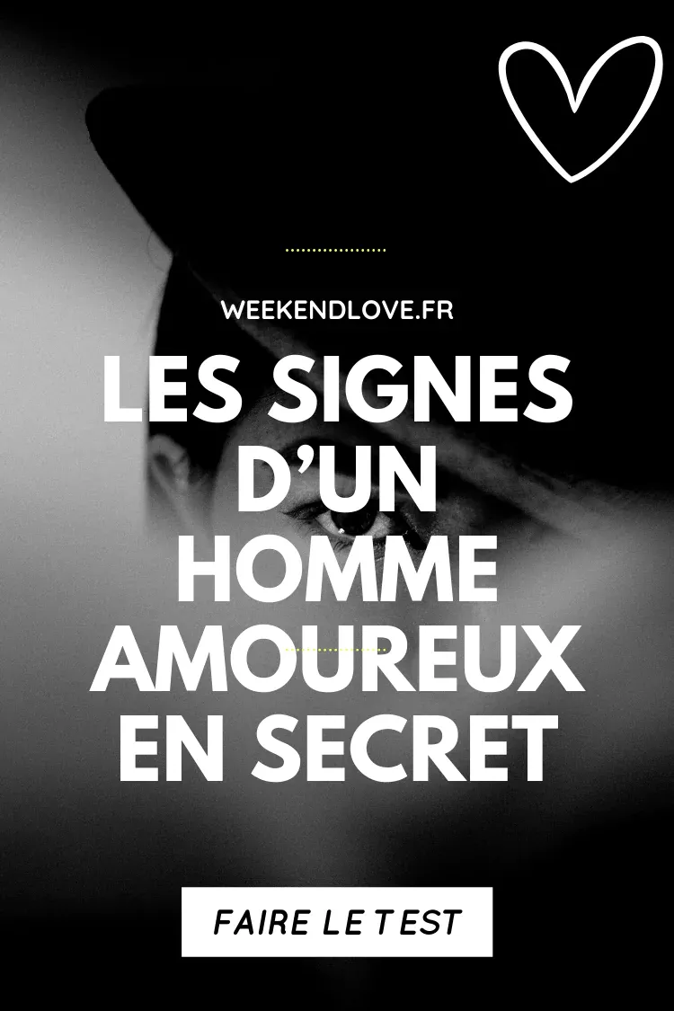 Signes homme marié amoureux