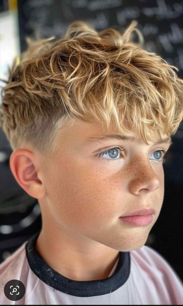 Coupe garçon 12 ans stylée