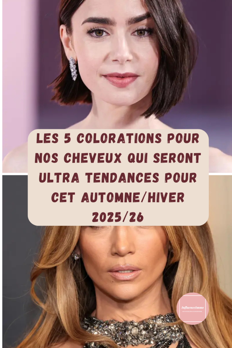 Coloration cheveux tendance