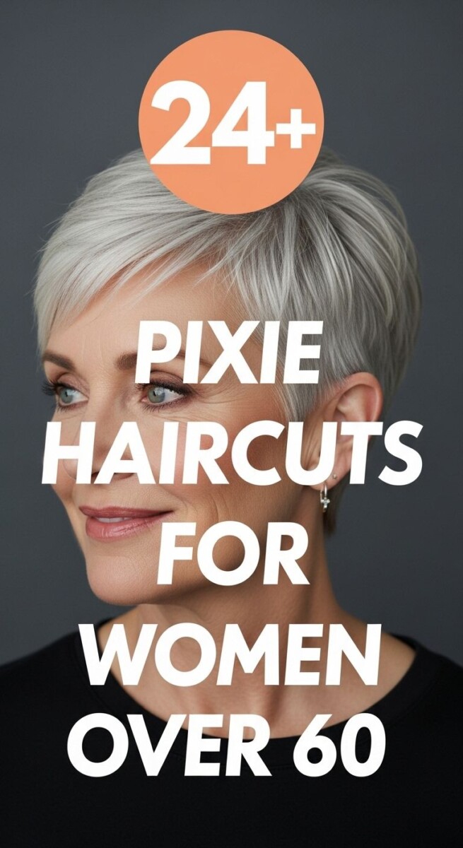 Coupe courte effilée femme 60 ans