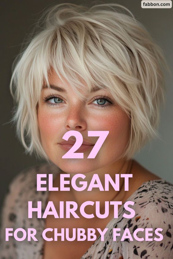 Coiffure visage rond femme