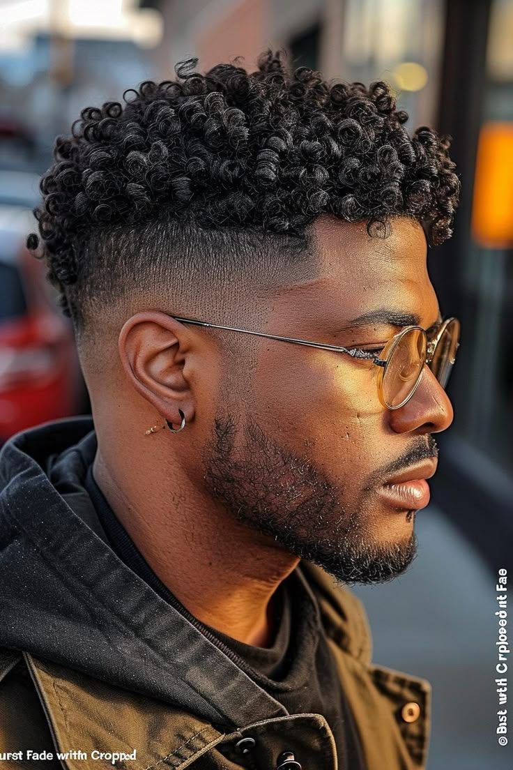 Coupe afro homme tendance