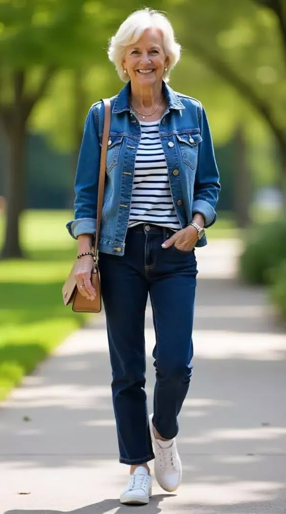Style éclatant femme 60 ans