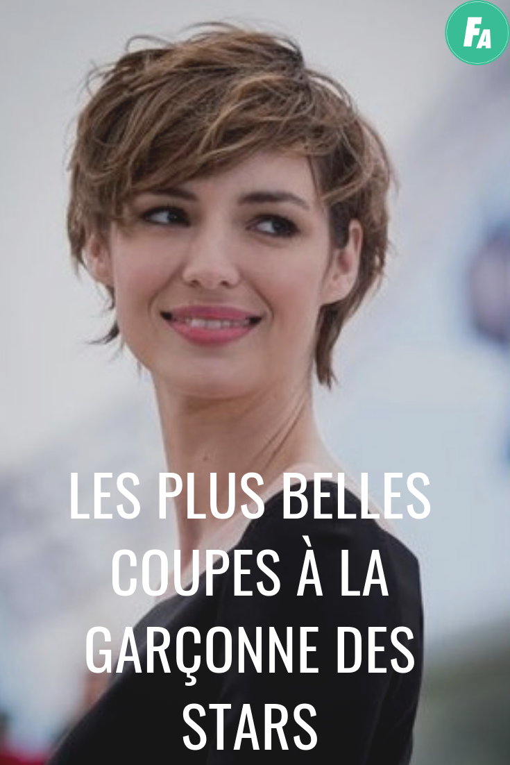 Coupe garçonne femme tendance