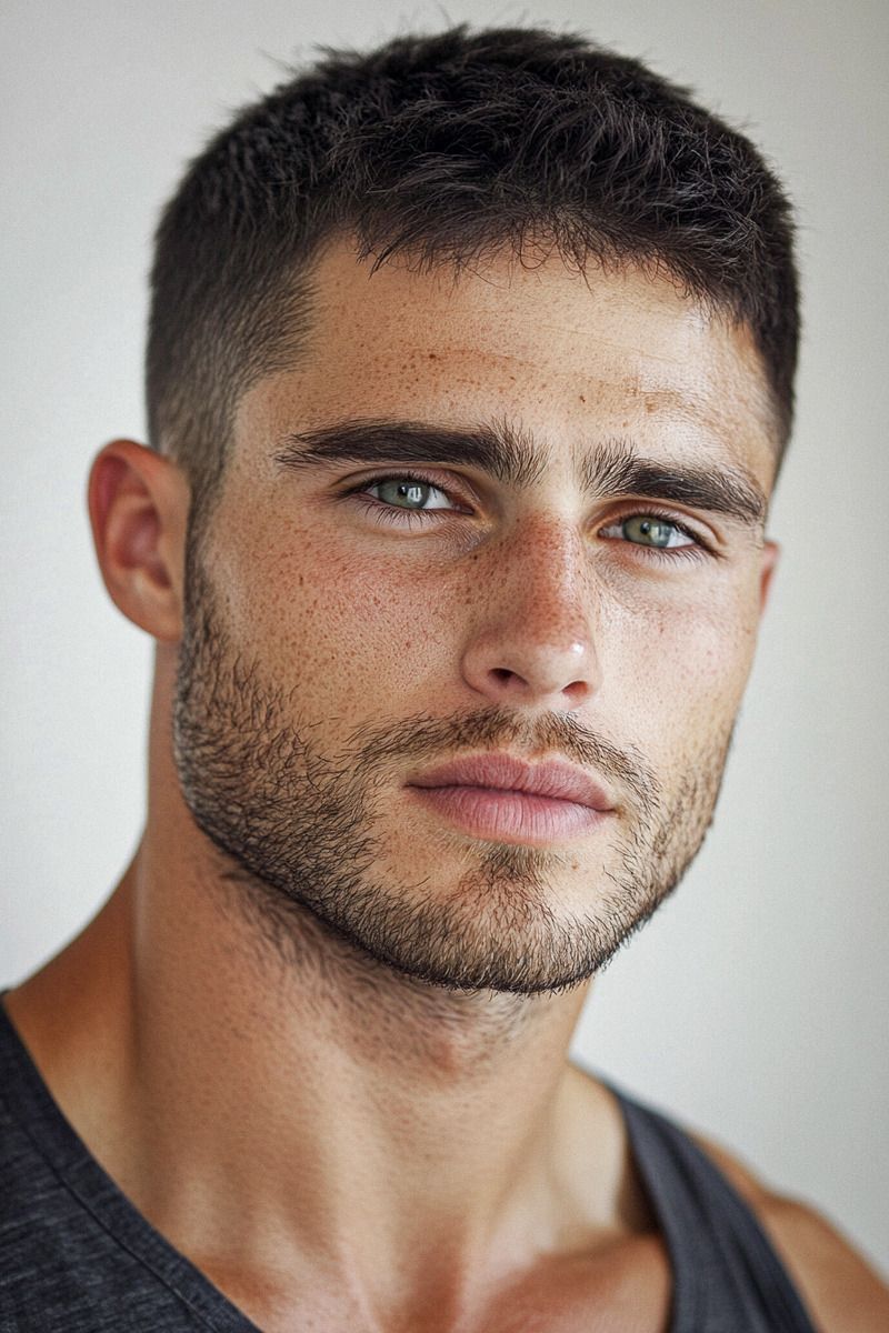 Coupe homme courte classique