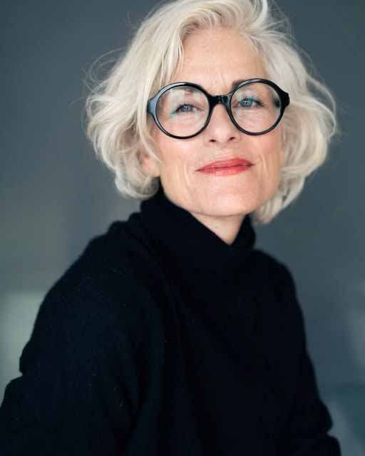 Coiffure moderne femme 60 ans