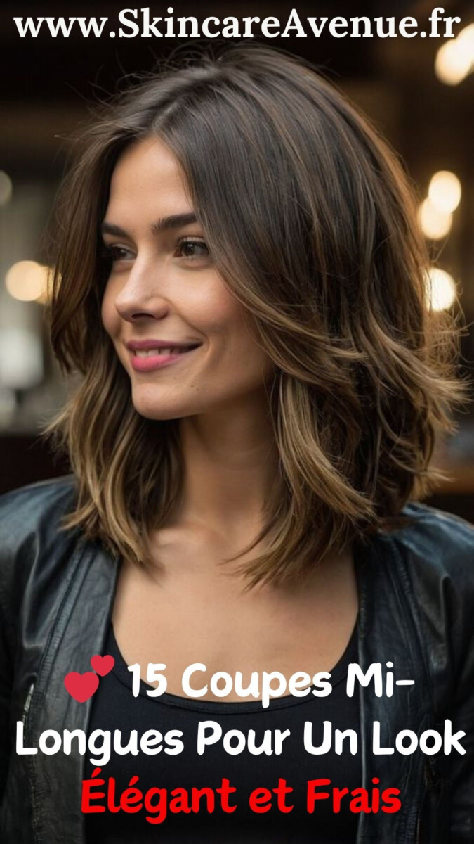 Coupe dégradée effilée 50 ans