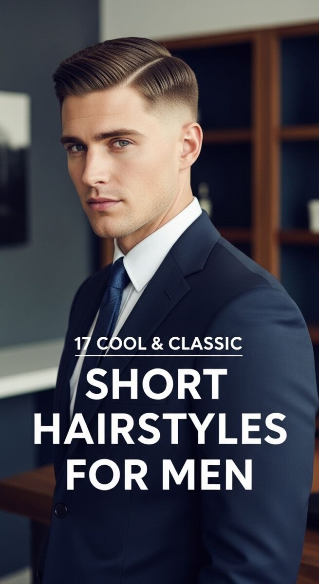 Coupe homme courte classique