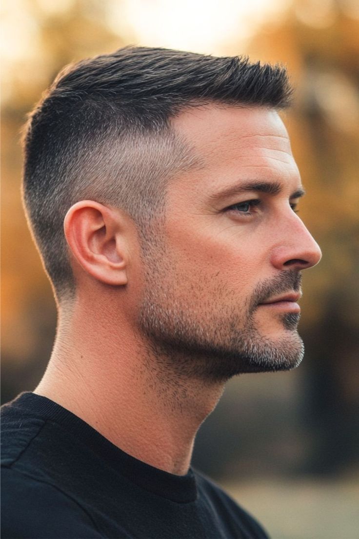 Coupe homme courte classique