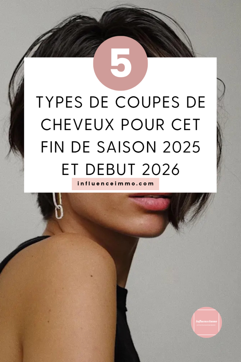 Coupe garçonne femme tendance